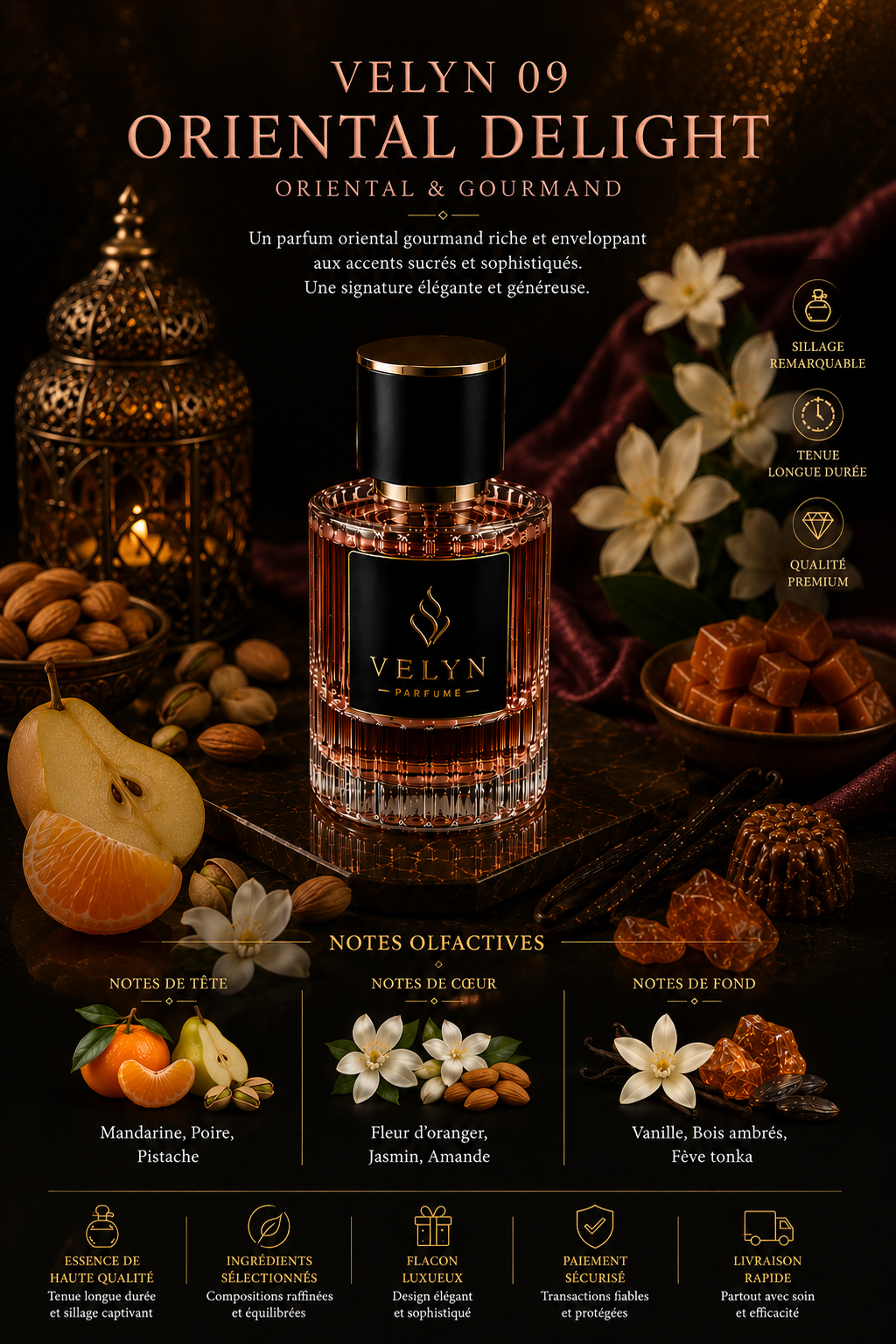 VELYN 09 — Oriental Delight Pour Femme
