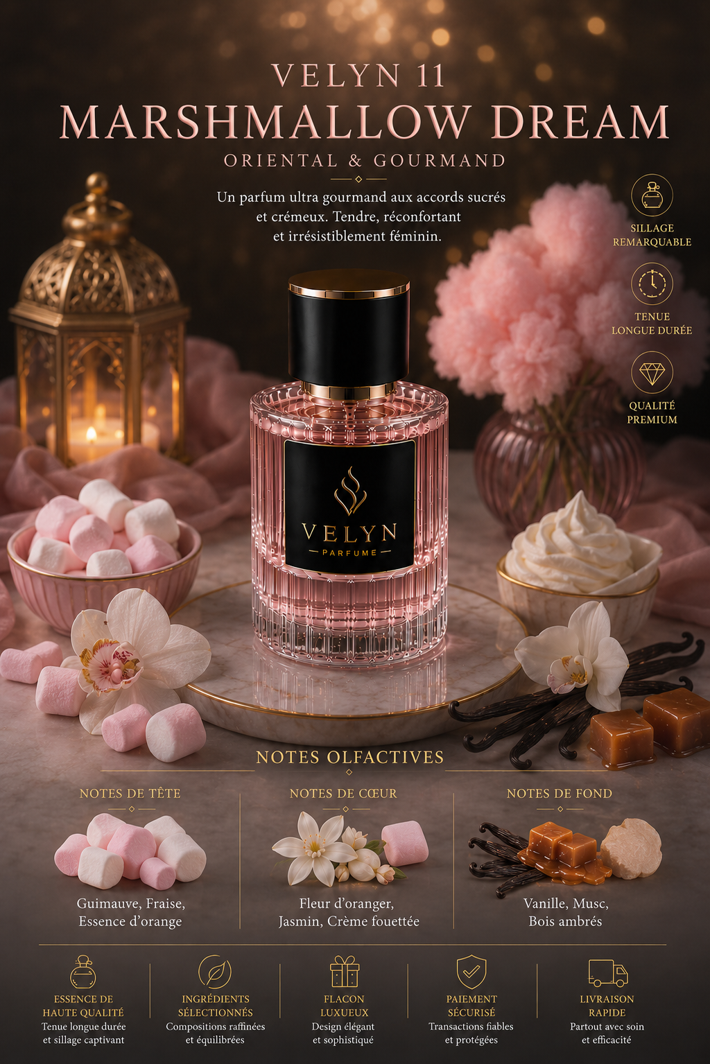 VELYN 11 — Marshmallow Dream Pour Femme