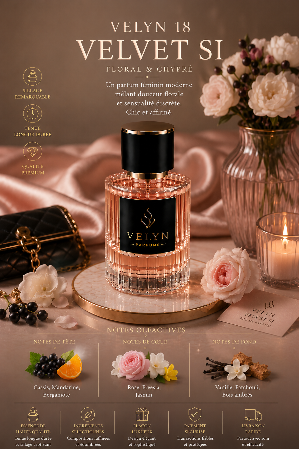 VELYN 18 — Velvet Si Pour Femme
