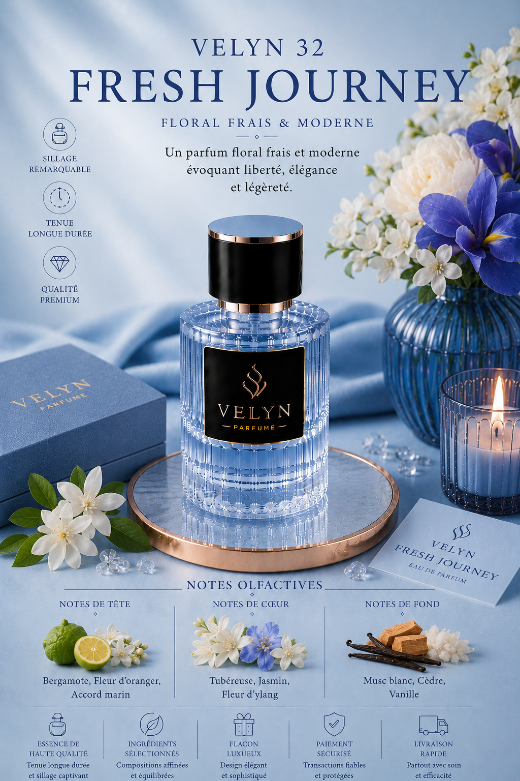 VELYN 32 — Fresh Journey Pour Femme