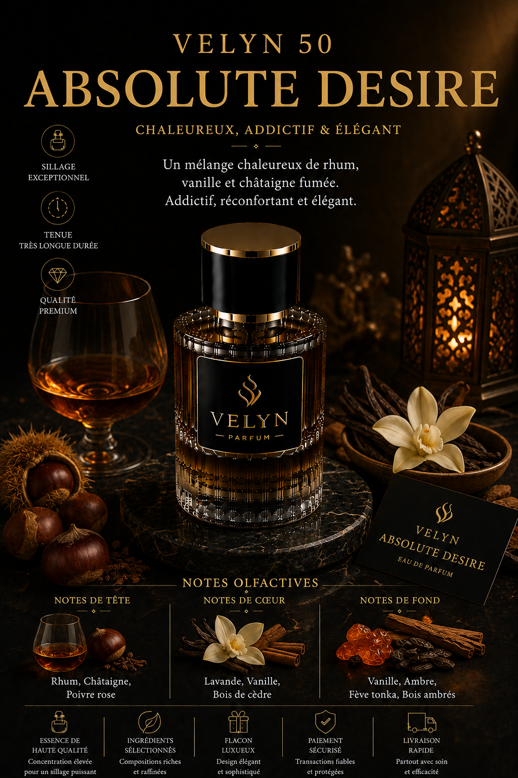 VELYN 50 — Absolute Desire Pour Homme