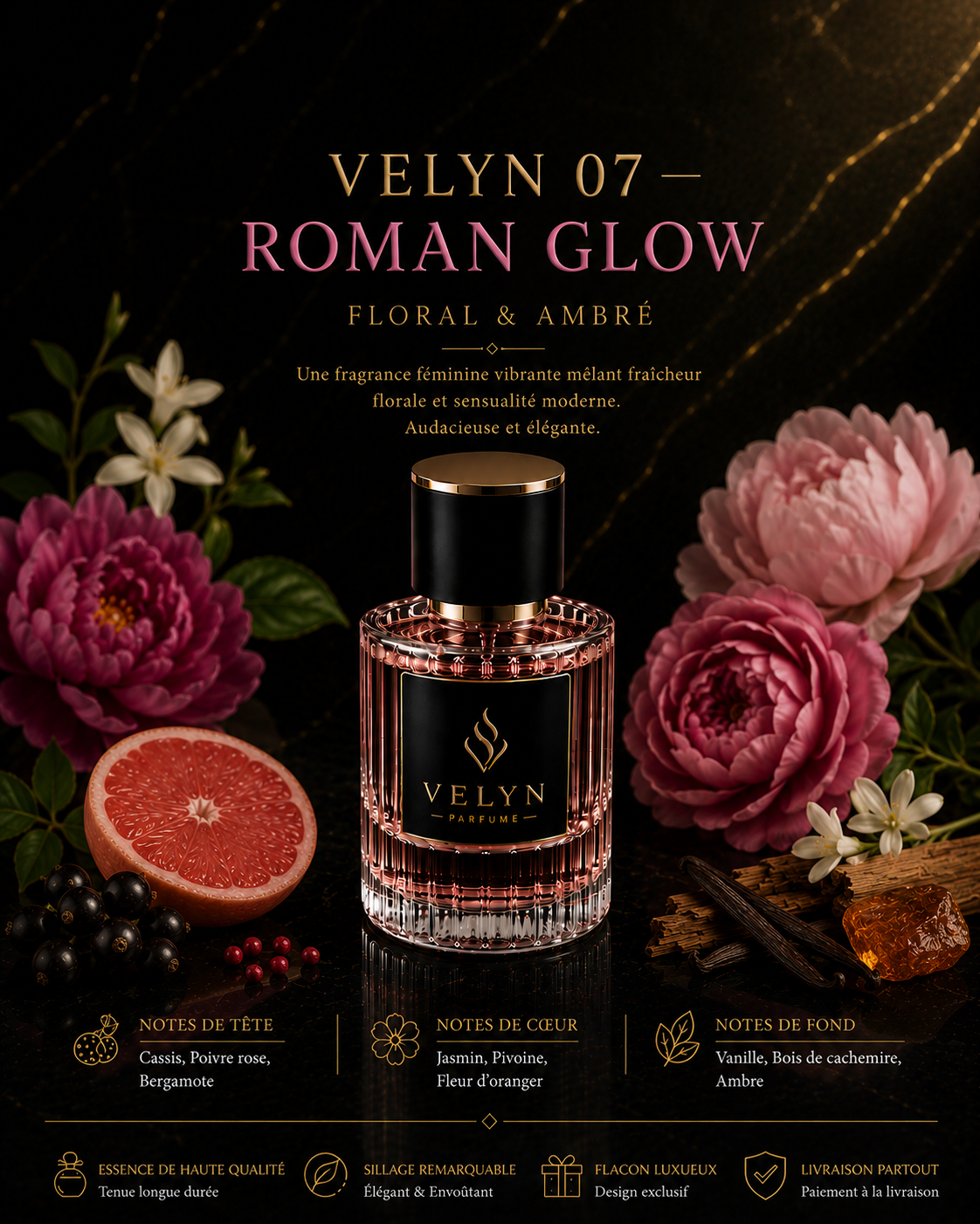 VELYN 07 — Roman Glow Pour Femme