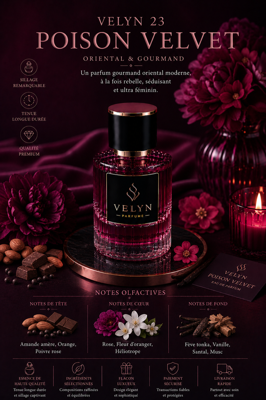 VELYN 23 — Poison Velvet Pour Femme