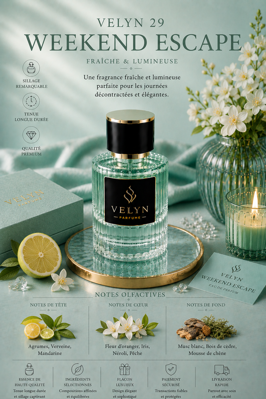 VELYN 29 — Weekend Escape Pour Femme