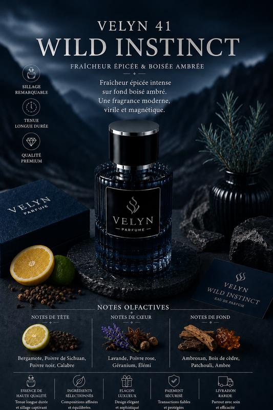 VELYN 41 — Wild Instinct Pour Homme