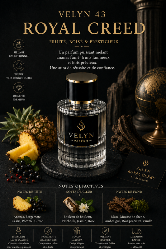VELYN 43 — Royal Creed Pour Homme