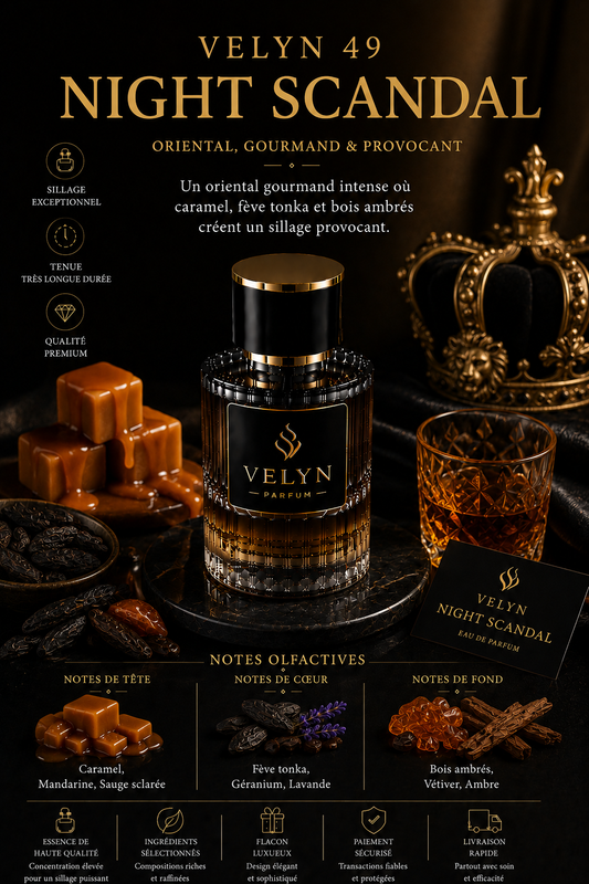 VELYN 49 — Night Scandal Pour Homme