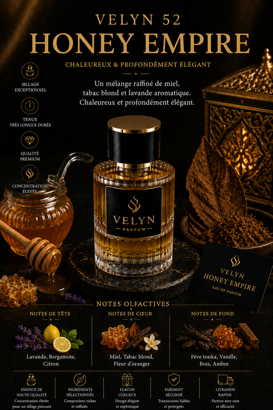 VELYN 52 — Honey Empire Pour Homme
