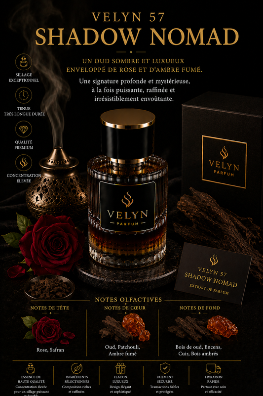 VELYN 57 — Shadow Nomad Pour Homme